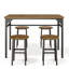 Ensemble de table de bar et tabourets 5 pièces Modern-1404490485-1404490486
