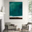 Turquoise Trifle Print by Samuel Kane-27241467