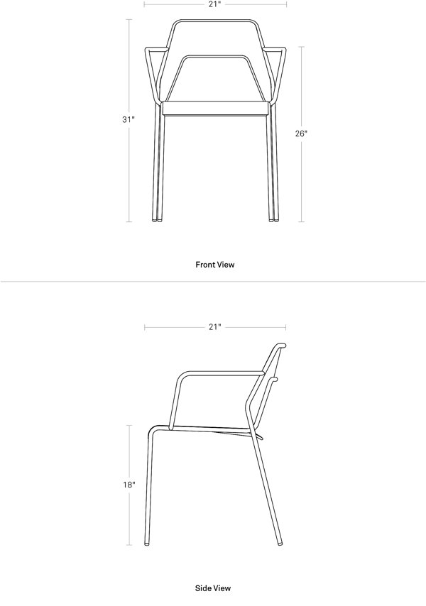 Hot Mesh Armchair by Blu Dot