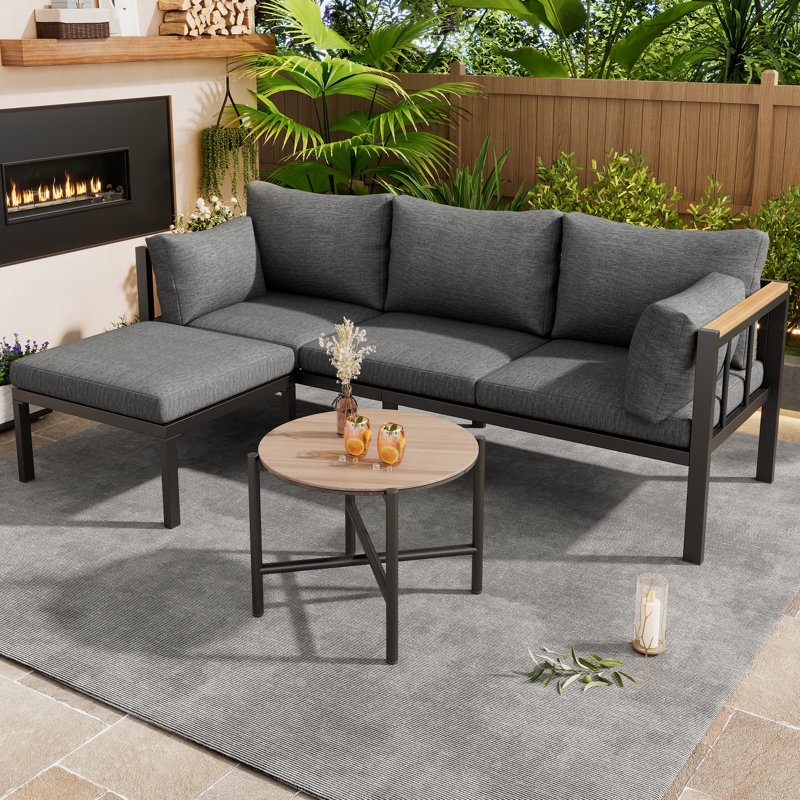 4 Seater Conversation Set With Cushions