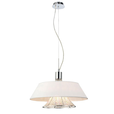 3 - Light Drum Chandelier