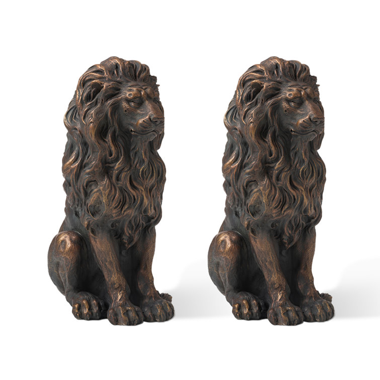 Selah Lion Animals MGO Garden Statue