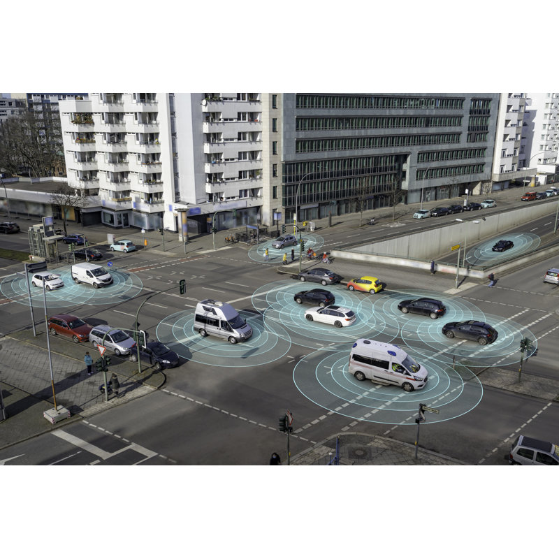 Autonomous Self conduite Cars par Ippoto, H 24 po x l 36 po