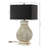 Ensemble de lampes de table argentées 29 po Frontenac