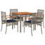 Ensemble repas 5 pièces avec coussins Bayou Breeze-102444345-102444348
