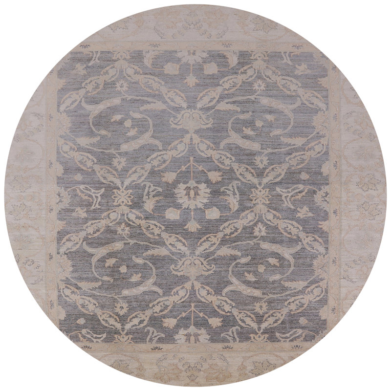 Tapis oriental gris Bowmanville, Rond 6 pi