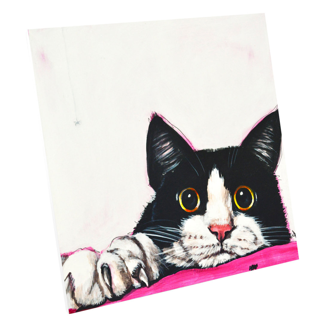 The Hypnotist Ceramic Tile Wall Decor