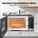 Black+decker Countertop Microwave Oven 0.9 Cu Ft, 6 Auto Menus, Child Lock, Memory Function, 10 Power Levels, Easy One-touch Start, Digital Panel, 900w
