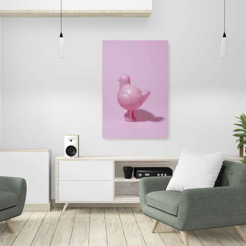 Denetria Contemporary Art Contemporary Bird Wall Art - Wrapped Canvas Print, 91.44 cm H x 60.96 cm W