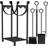 Hermoine 5 Piece Log Rack Set
