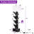 Sindel 6-Tier Tree Bookshelf With Lighting and Remote Control-1014479005