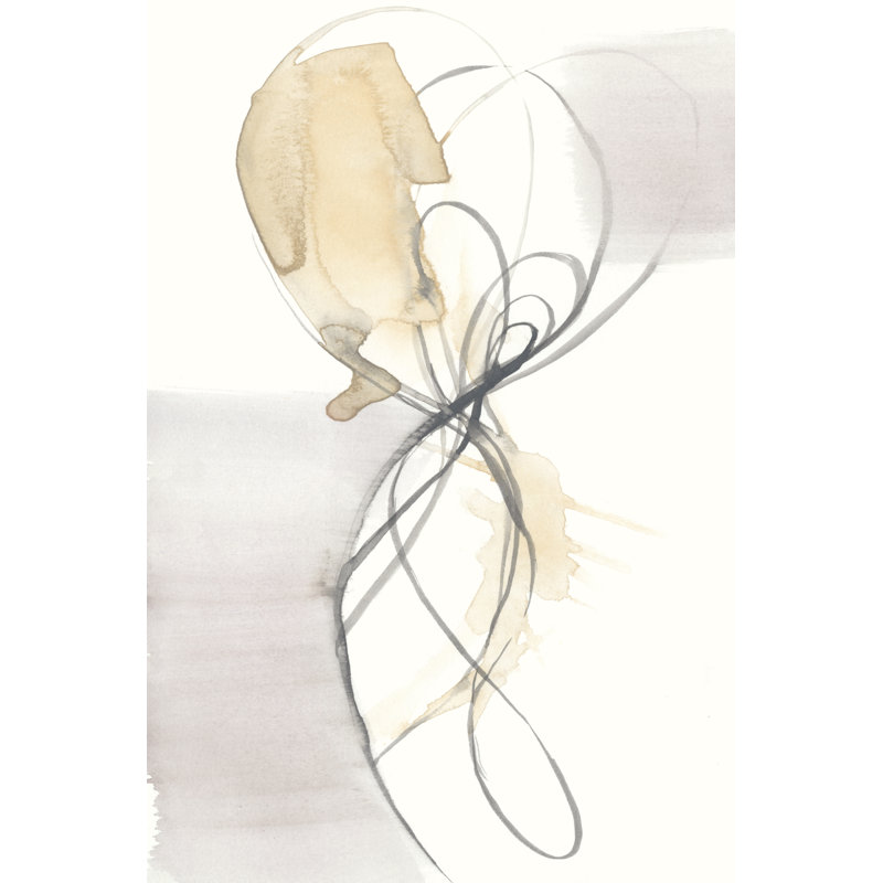 Twist Tie II by Jennifer Goldberger - Painting on Canvas, 122 cm H x 81 cm W, Wrapped Canvas