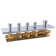 Oceane Wall Mount Multi Functional Shower Set with Handheld and Rainfall Features