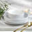 White Essential 12 Piece Dinnerware Set