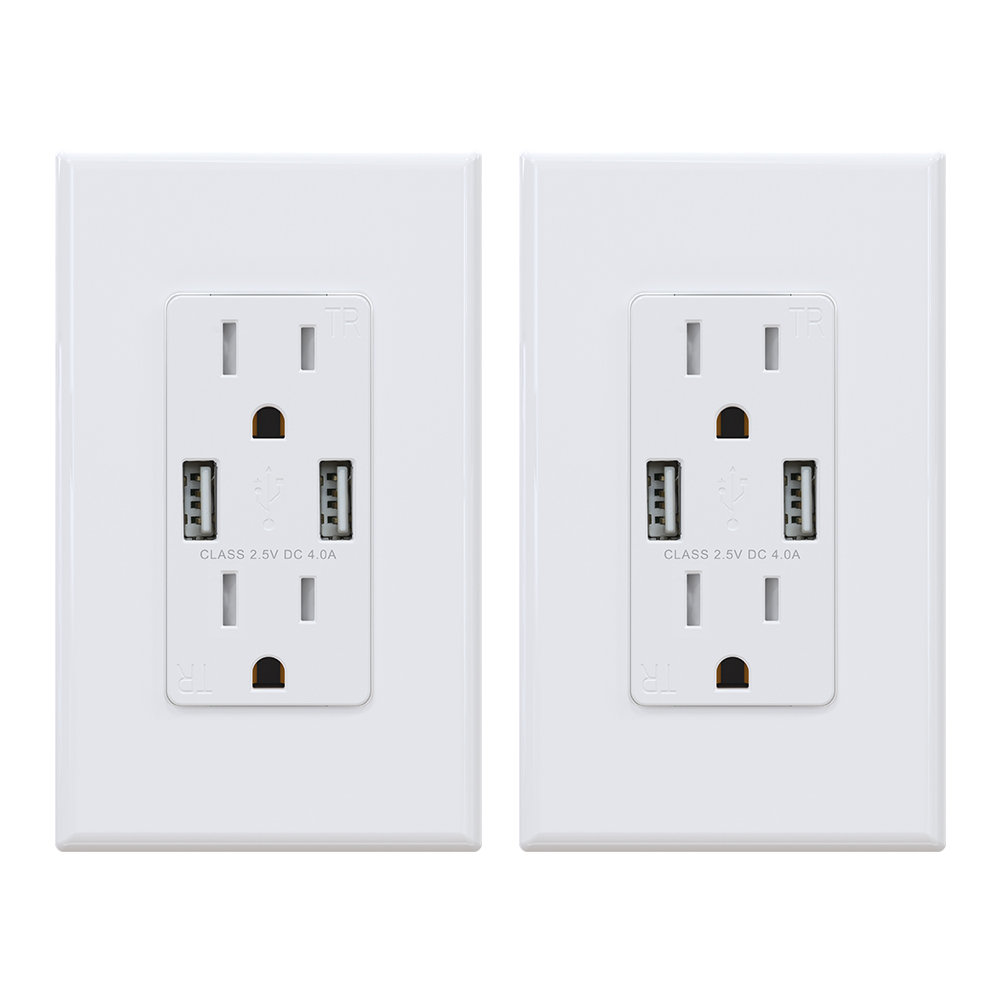 15 Tamper Resistant Duplex Outlet ELEGRP 