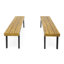 Banc de patio (ensemble de 2)