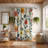 Round Blossoms - Premium Shower Curtain-272821164