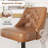 360-Degree Rotatable Faux Leather Bar Stool With Button Stitching-116087020