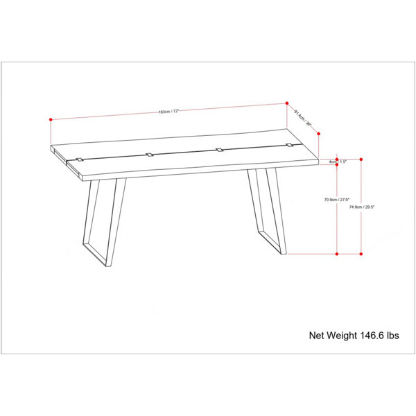 Dimensions du produit