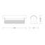 Fluonight 1-Light Flush Mount-2005436234