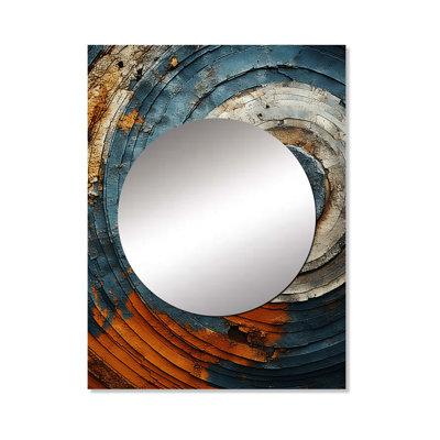 Abstract Graceful Woodland II - Abstract Print Mirror Wall Decor MTMIR137953