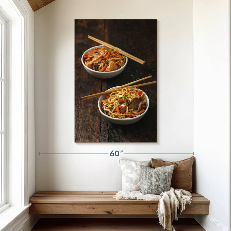 Bols Yarlin Chow Mein, H 48 po x l 32 po