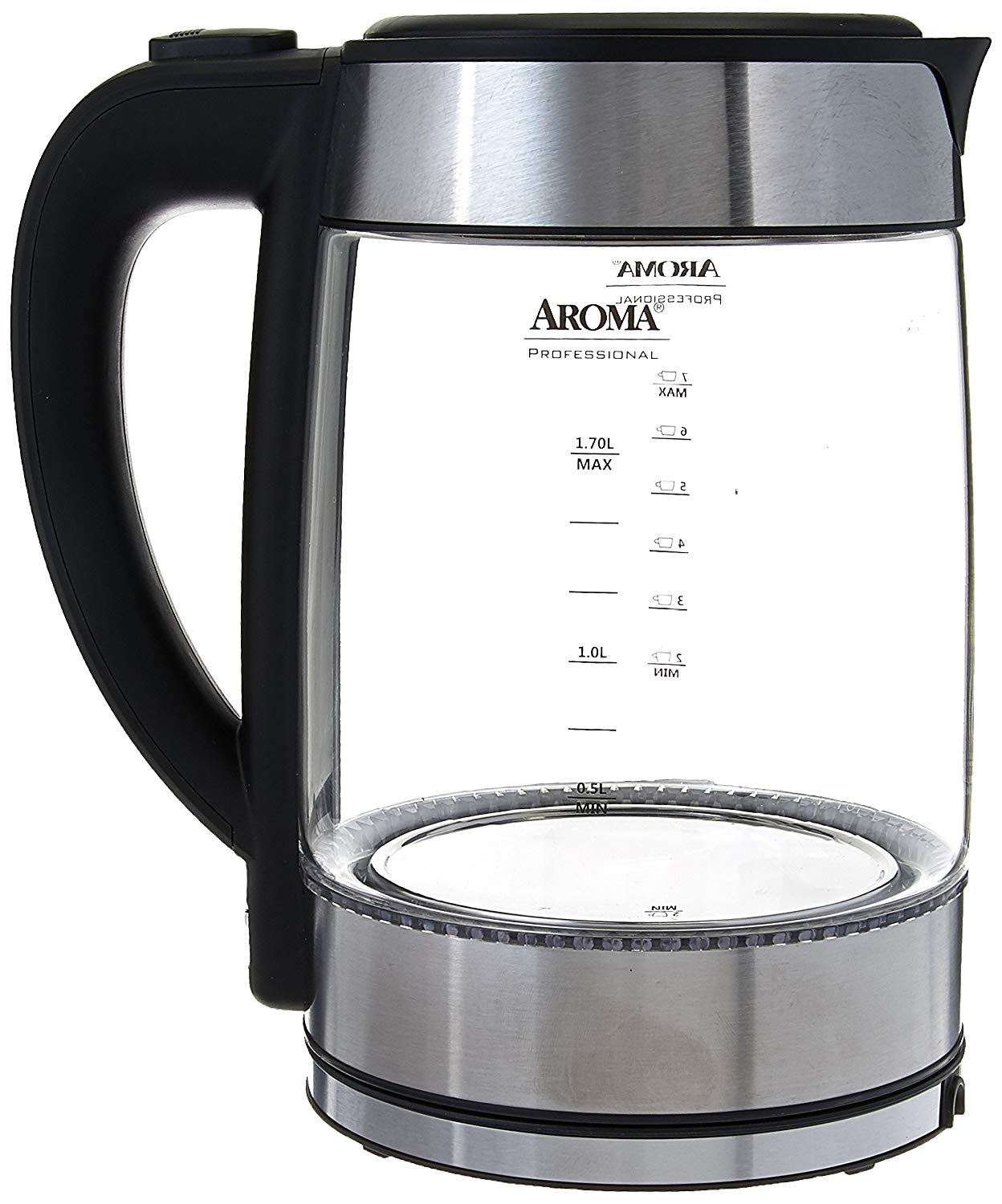 Aroma 1.8 qt. Glass Electric Tea Kettle & Reviews Wayfair