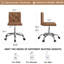 Chaise d'ordinateur de bureau sans accoudoirs Lavdi-1547682646