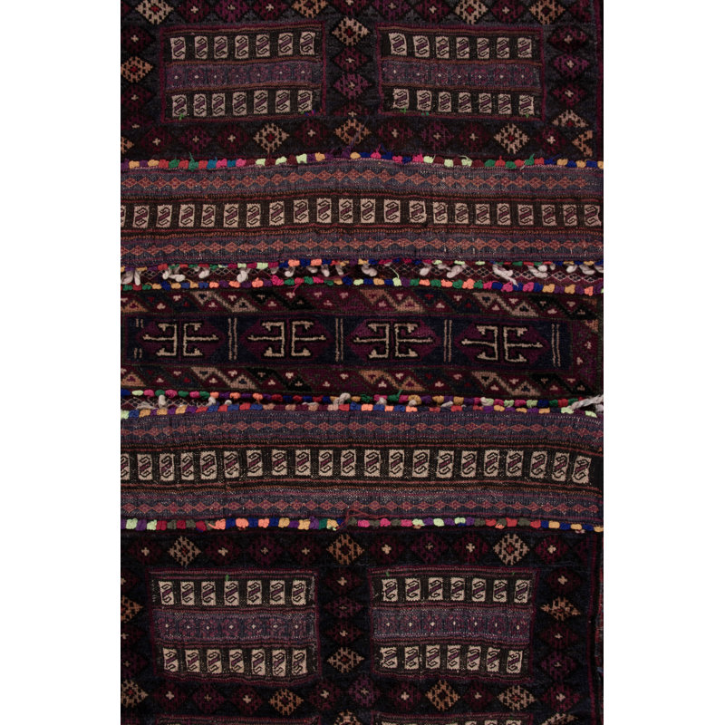 Antique Hand Knotted Wool Area Rug
