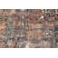 Tapis abstrait aspect vieilli 6 x 8