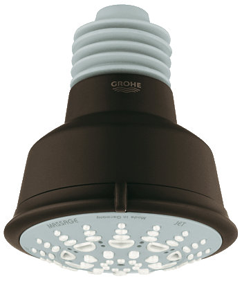 Relexa Rustic Shower Head, Oil Rubbed Bronze