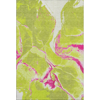 Premium Machine Washable Cortes AMF1005 Abstract Rug