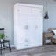 Armoire Chaplin, chambre à coucher, blanc