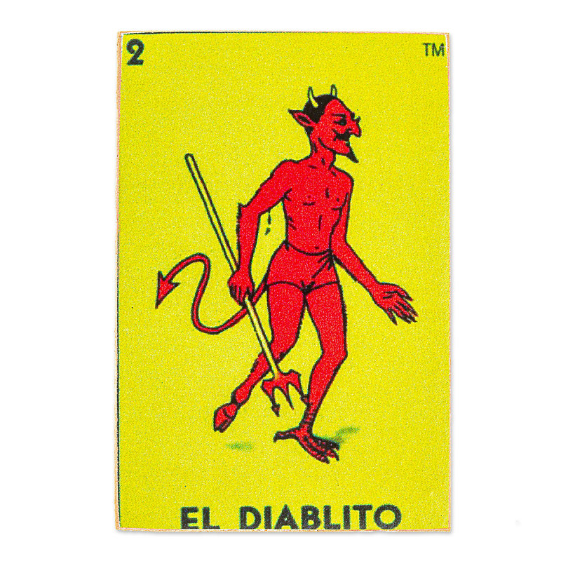 Jyheem le petit diable aimant de découpage
