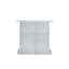 Table de bar cerf-volant blanc brillant