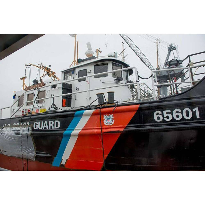 Caténaire USCG (WYTL-65606), modèle de navire, H 10 po x l 36 po x P 5 po