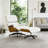 Genuine Leather Upholstered Lounge Chair-579280876