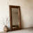 French-style retro solid wood full-length mirror and floor-standing mirror-129936540