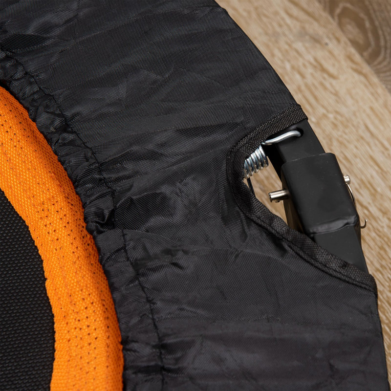 Trampoline 40 "pour adulte avec poignée réglable, Orange