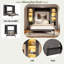 Lit escamotable avec tablettes, tiroirs, bureau et DEL Murphy