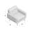 Sider Upholstered Armchair-1480400230