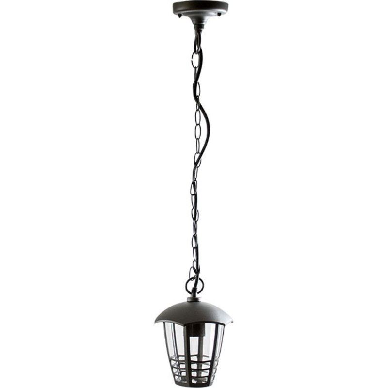 Herby 1 - Light Anthracite Lantern Pendant