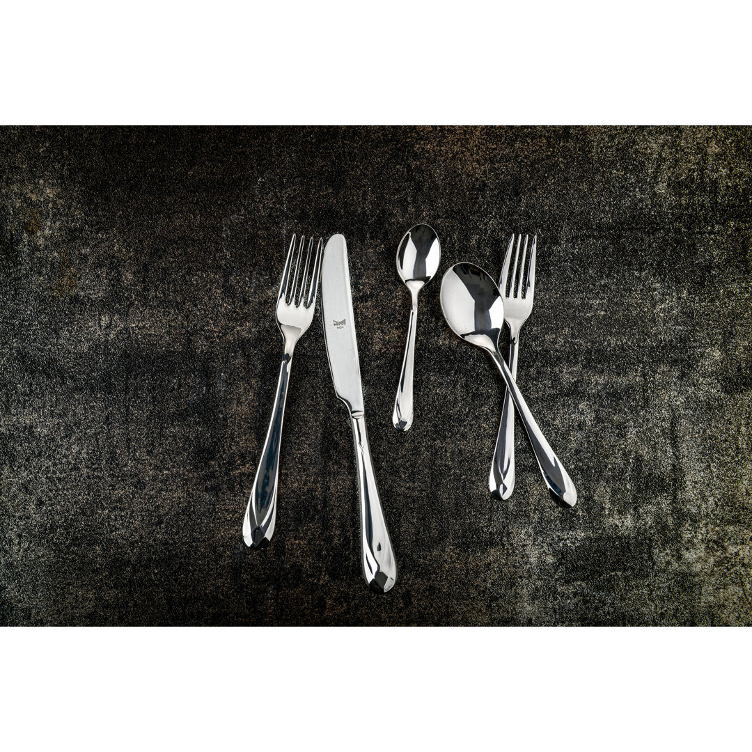 MEPRA DIAMANTE Stainless Steel Flatware Set - Service for 4 MEPRA