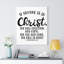 Is In Christ - Wrapped Canvas Print-1157420141