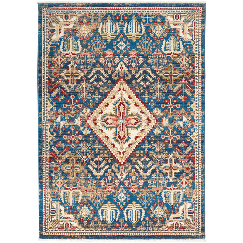 Oriental Indoor Rug, Rectangle 8'10" x 11'10"