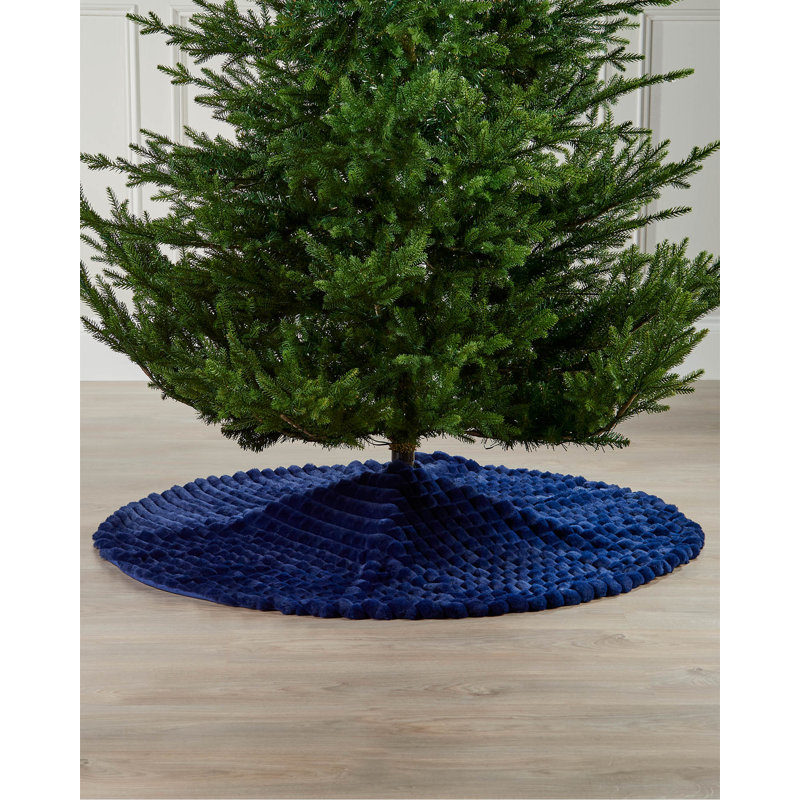Faux Fur Tree Skirt