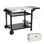 Chariot de table d'extérieur en acier inoxydable avec couvercle l 50 po x P 21,7 po Feasto