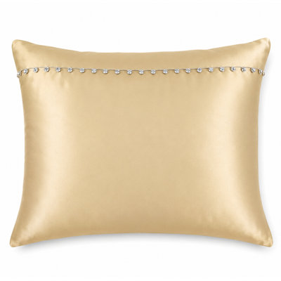 Silk Crystal Button Sham