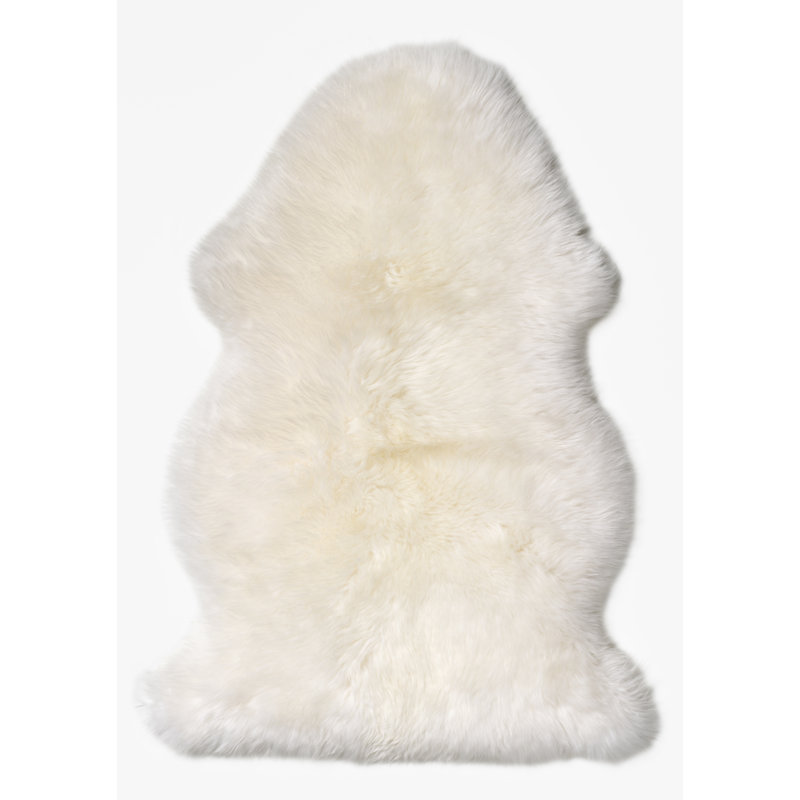 Octagon Animal Print Sheepskin 62cm X 80cm Area Rug