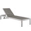 Chaise de patio d'extérieur en aluminium avec coussins Shore-306029812